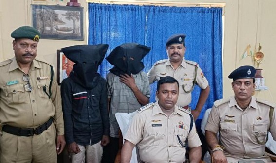Two Bangladeshi thieves were detained from Chandrapur area